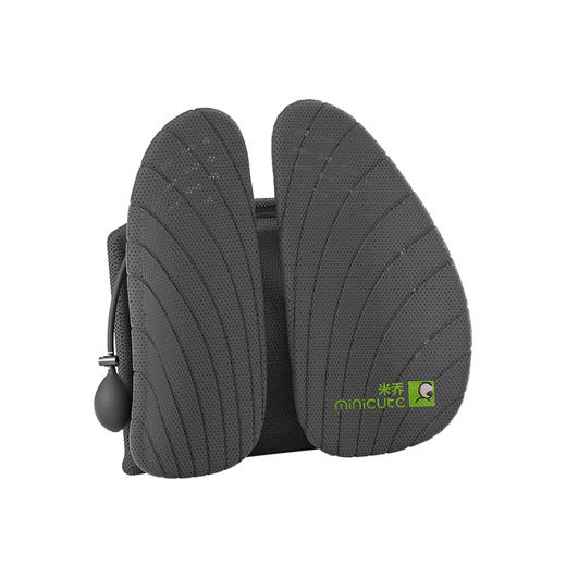 米乔丨人体工学腰垫办公室车用腰靠腰托经典版/气动版 商品图1