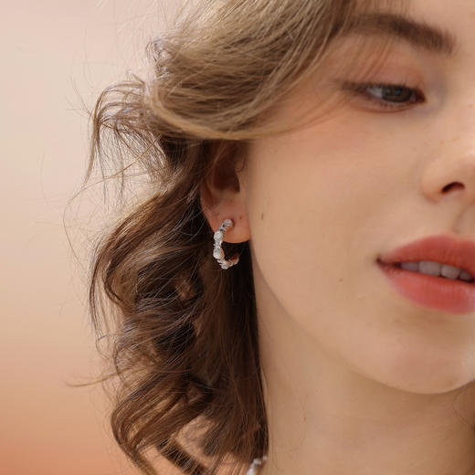 ARSIS｜流光系列 珠光漫舞耳圈 商品图2