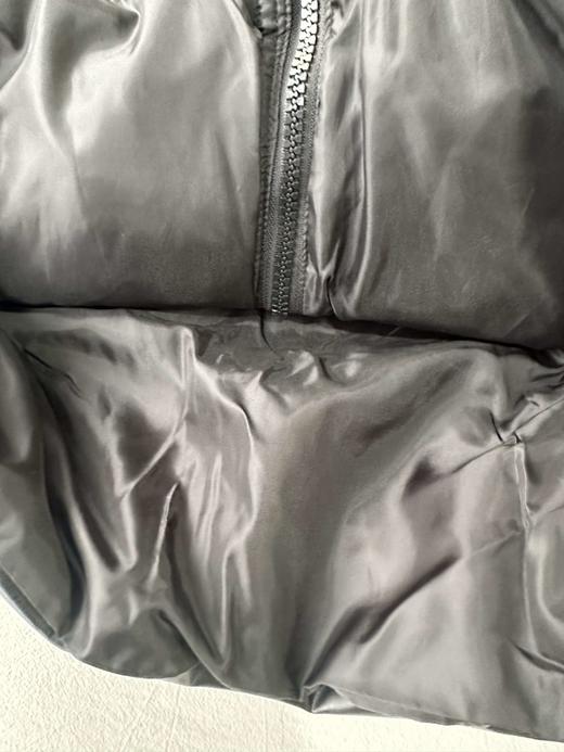 贝壳三 时尚立领PU皮加厚无袖外套马甲保暖百搭防风背心C120529 商品图7