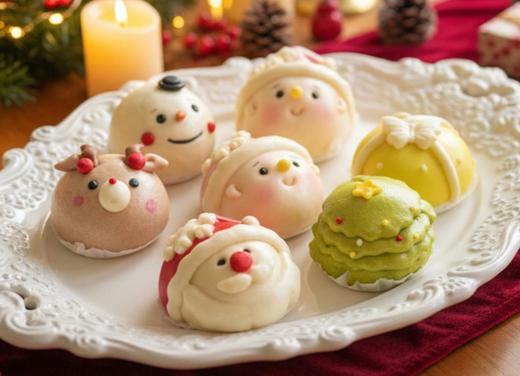 【圣诞乐园，0色素卡通馒头】3种规格，3种口味，6分钟秒出仪式感，宝妈超安心 商品图6