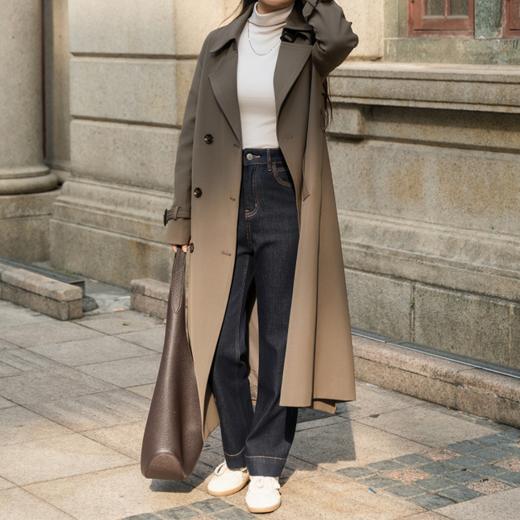 菜菜家四面弹法棍裤|兰精天丝+四面弹面料，修身不紧身，上身显高显瘦显臀翘 商品图2