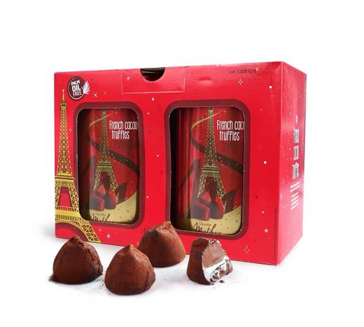 2罐特惠 法国Mathez曼斯玛太滋 原味松露巧克力套装 500g/罐（效期27-4） 商品图0