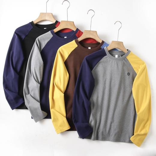 秋冬磨毛打底衫男女同款 商品图0