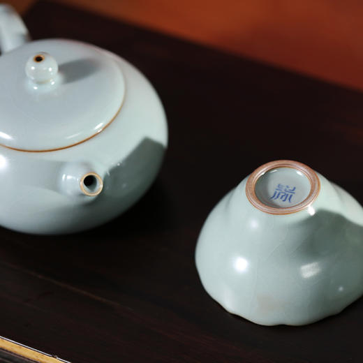 问鼎鼎青系列弦月壶1+花口杯2 商品图2