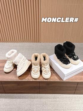 蒙口 秋冬新款可调节松紧扣毛绒短靴雪地靴(DBG)