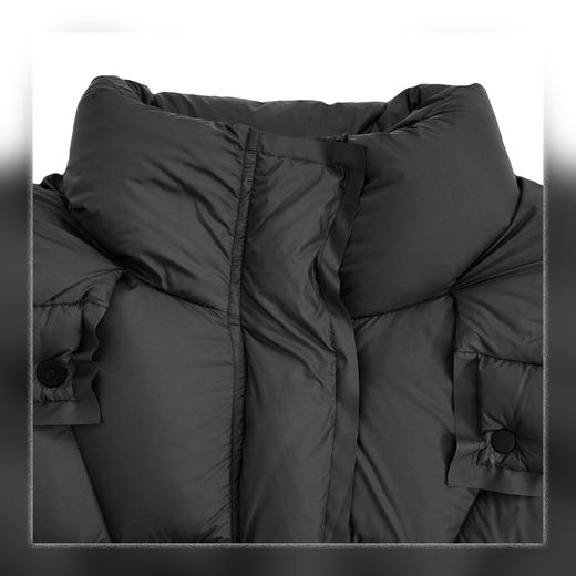 Bella Futura[凝脂玉然]柔软亲肤如云朵般保暖茧型短款连帽短款鹅绒服 商品图5