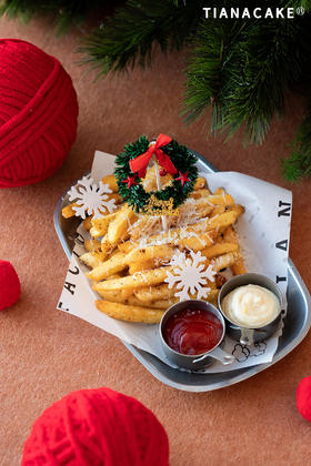 黑松露薯条（细薯）