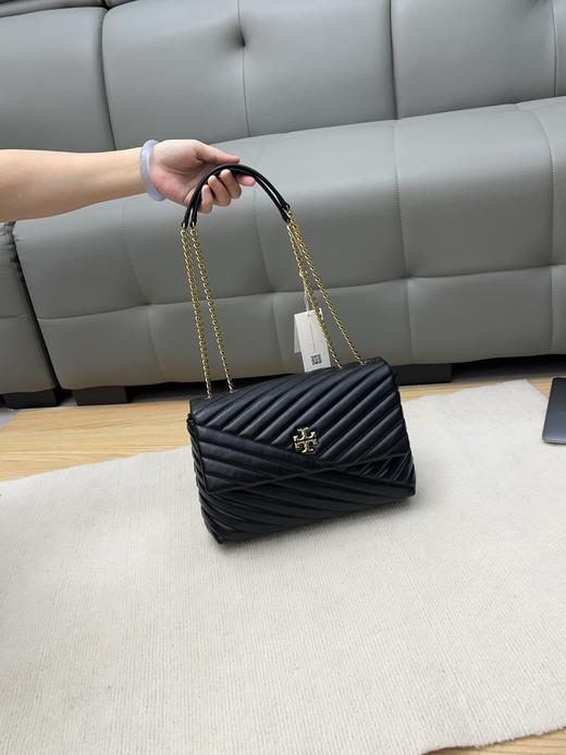 TB羊皮小香风斜挎Kira链条手提包包 商品图4