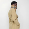 BURBERRY 巴宝莉 女士双面羊毛裹身大衣 卡其色 8110900 B9368 商品缩略图4