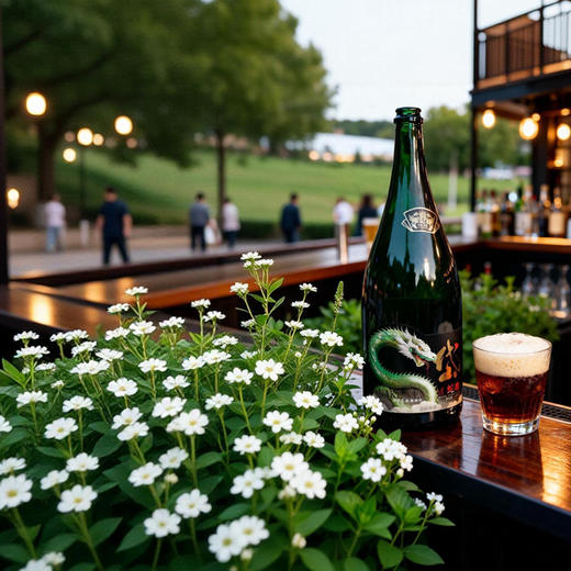 【前门398元同款 45天超长发酵 果香麦芽香炸裂】岱记精酿绿幽灵蛇毒啤酒 1.5L/瓶 商品图3