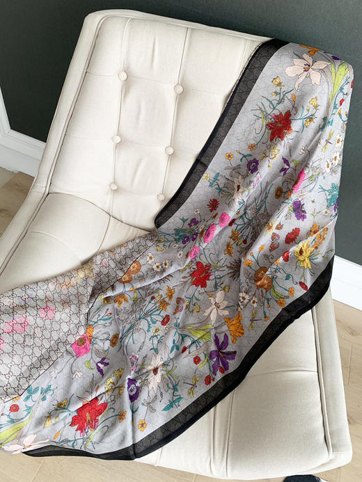 真丝围巾丝巾 商品图7