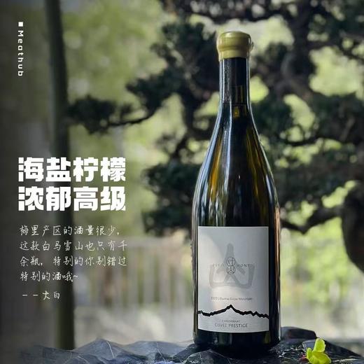 寸山白马雪山德钦臻藏霞多丽干白葡萄酒2023|仅千余瓶的珍惜佳酿 商品图0