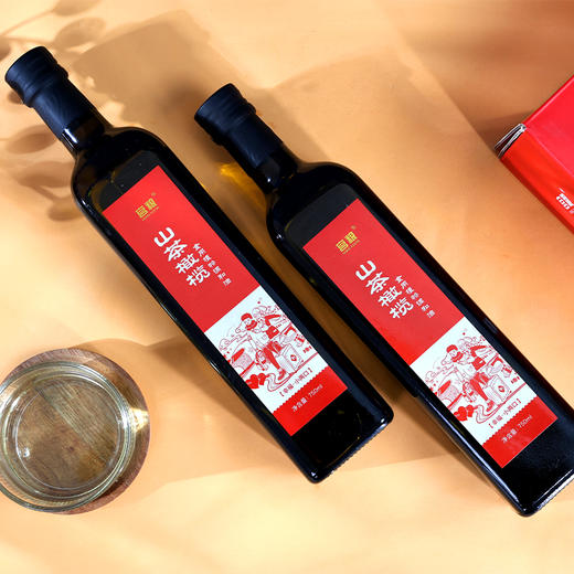 宫粮山茶橄榄调和油—小两口750ml*2瓶 商品图1