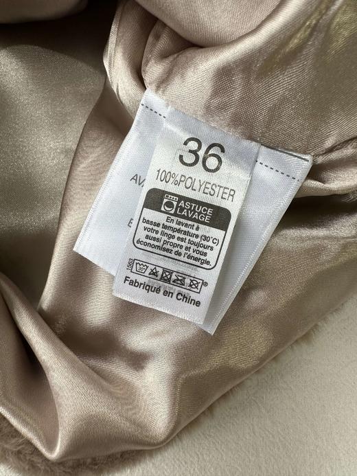 贝壳三 仿皮草马甲复古绒绒立领内搭外穿宽松保暖背心坎肩C120528 商品图6