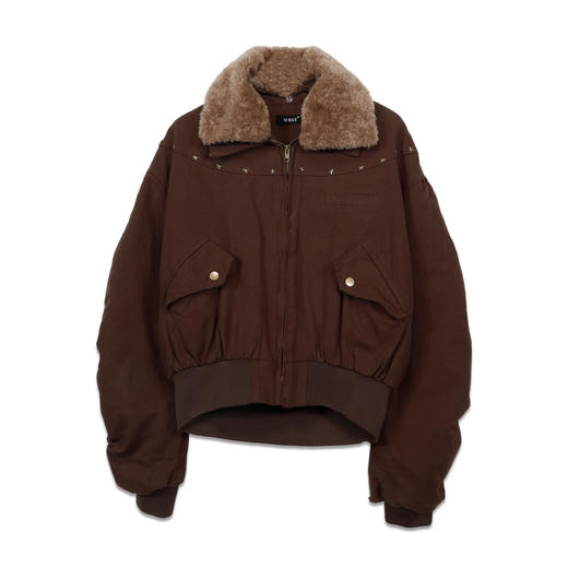 美式复古铆钉短款外套-纪念日百货门店同款167998108 商品图4