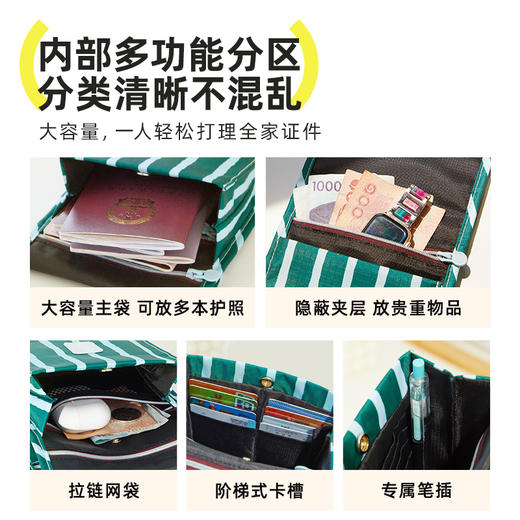 【福利品】【同品牌两件起拍，单件不发】hugz压缩包斜跨单肩证件卡片日常出行分区简易折叠收纳包【HZ】 商品图2