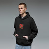 REDCHARCOAL 红炭米白色老鼠印花连帽卫衣男秋季新款美式男士上衣 商品缩略图9