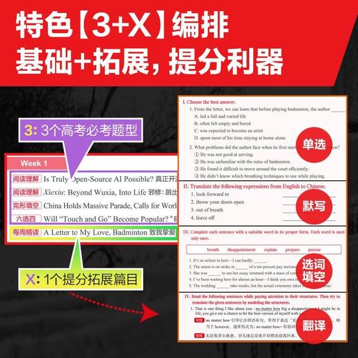 第2辑高中英语时文阅读提分训练3+X高一高二高三高考外刊题源SSP 商品图3