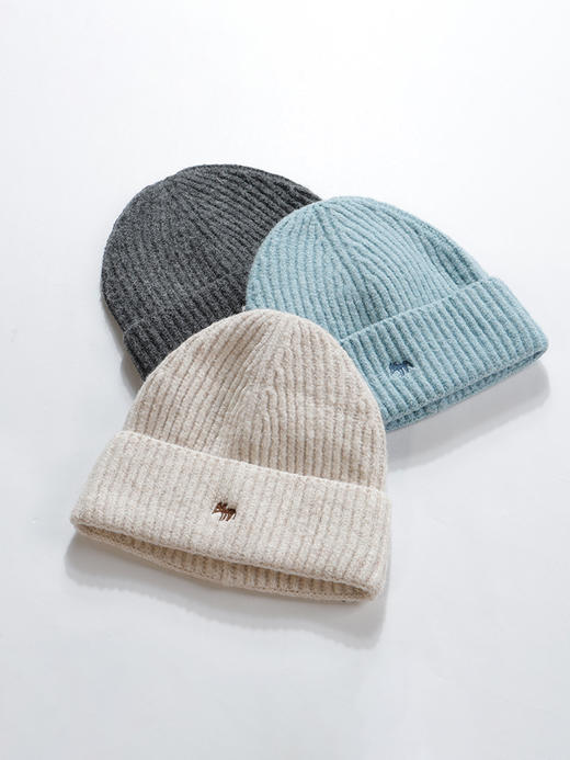 小狐狸刺绣简约百搭针织帽(M)-纪念日百货门店同款167098943 商品图4