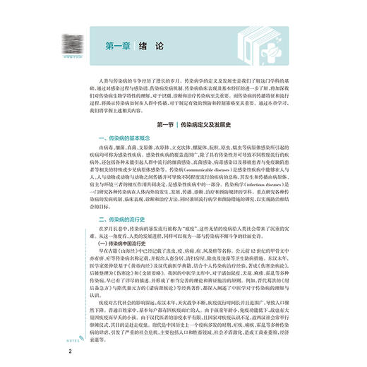 传染病学 十四五规划教材全国高等学校教材 陈立章 张文宏 主编 供预防医学类专业用 学历教育教材本科预防医学 人民卫生出版社 商品图4