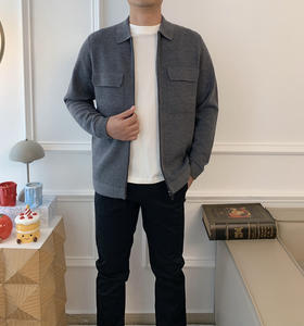 125-4 家属福利 老板羊毛开衫 老朱176/146穿的L