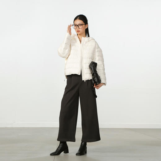 百搭气质极简带帽排骨羽绒服-纪念日百货门店同款168095533 商品图3