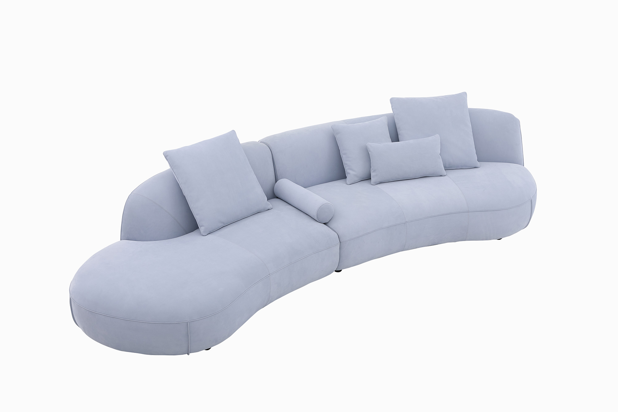 塞勒捏 Selene 组合沙发 |  更多座位，皮布面料可选，详询客服