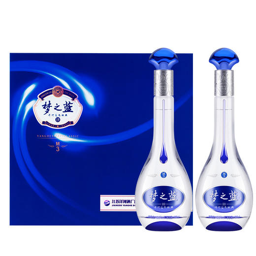 洋河 梦之蓝M3礼盒 40.8度 500mL 浓香型白酒 商品图1