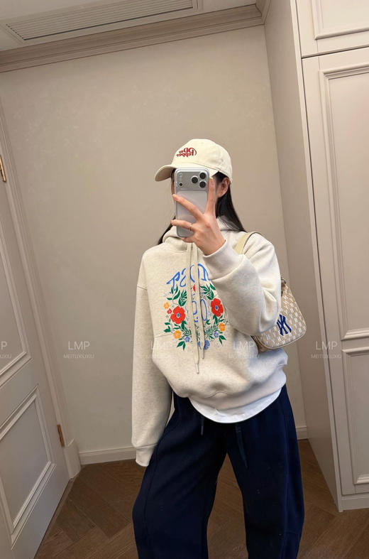 牛货480克一体绒拔染工艺连帽卫衣 商品图4