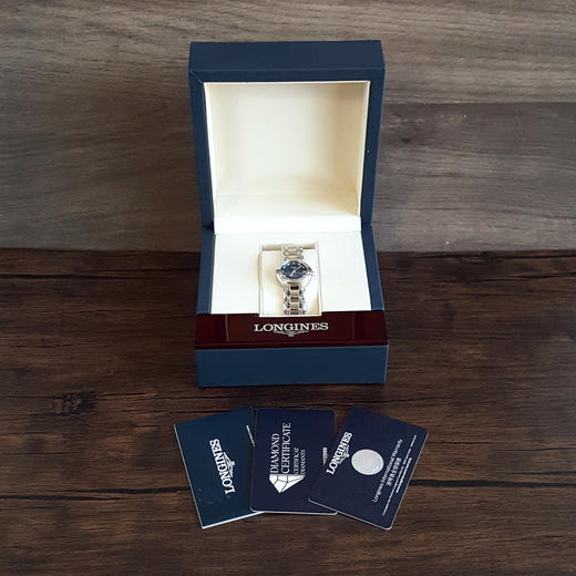 【95新】LONGINES 浪琴L8.111.4.98.6自动机械机芯日期显示26.5MM（女款）心月系列精钢 281125AK31 商品图1