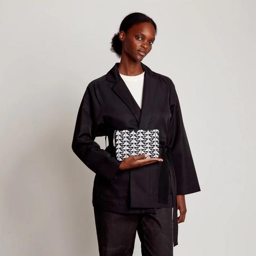 心艺手作：“几何韵律”刺绣手包Benri Pouch 商品图1