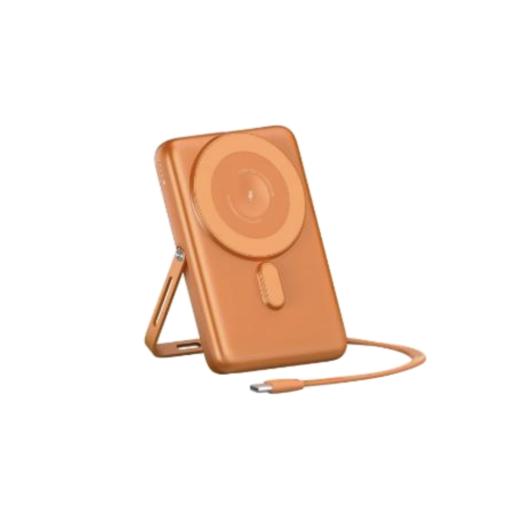 移动电源 三合一磁吸带线快充支架 10000mAh 橙-ZGA 商品图0