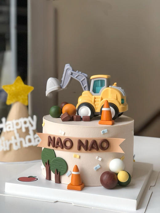 挖掘机蛋糕 商品图1