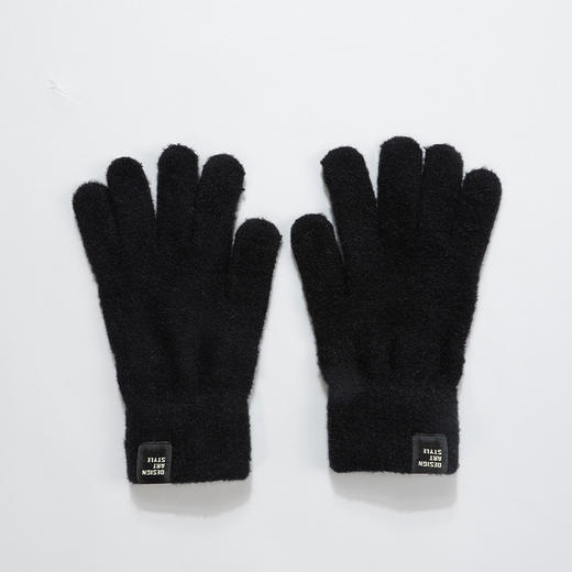 布标针织男五指手套-纪念日百货门店同款165295759 商品图1