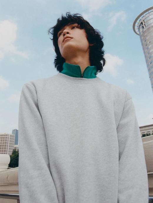 3色可选，男女皆可~【加绒卫衣】 轻松穿出山系outfit，纯色百搭不挑人！无标发货WD 商品图0