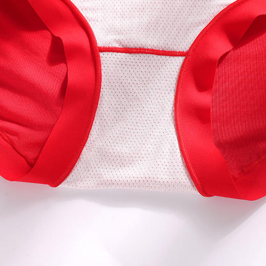 美奈川 80S莫代尔蚕丝7A抗菌红女裤DK07346 商品图9