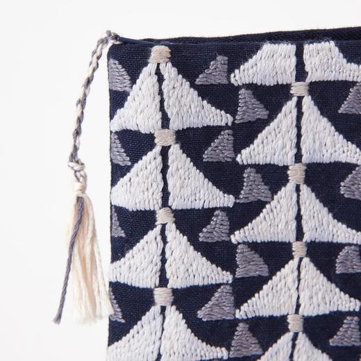 心艺手作：“几何韵律”刺绣手包Benri Pouch 商品图2