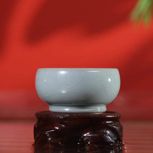 问鼎茶器冰花汝瓷鸿福杯 商品图0