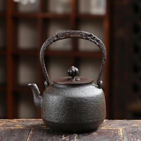 暗香疏影/铁壶/釜影壶/手工无涂层铸铁壶烧水壶老铁壶茶壶