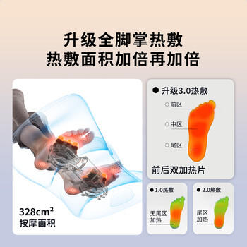 妙界X3Max腿部按摩器小腿按摩仪气囊揉捏热敷肌肉放松足部足疗机美腿机实用送父母亲节日生日礼物男女 商品图0
