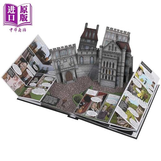 【中商原版】经典小说立体书Classic Pop Ups 夏洛克福尔摩斯 巴斯克维尔的猎犬Sherlock Holmes The Hound of the Baskervilles 商品图1