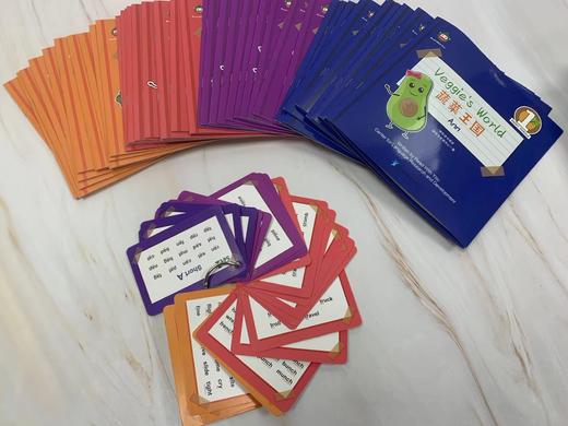 【可点读】蔬菜王国  Veggie's World（全40册），附赠30张拼读卡片！ 商品图4