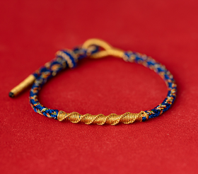 本命年手链手绳【三款可选】红绳布艺简约五彩编织手绳手工