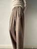 Running Closet｜前褶弯刀小脚裤 [ 驼 真丝羊毛 ] 【LCM】 商品缩略图2