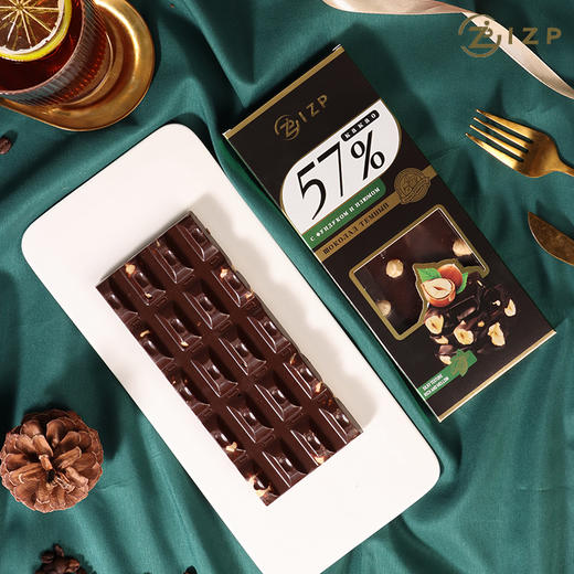 IZP可可榛子黑巧克力100g 商品图1