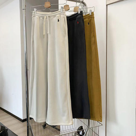 一条过冬！加绒加厚拉夫 双面绒阔腿裤！ 商品图2