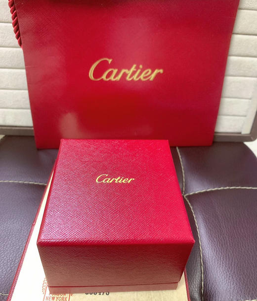 卡家cart#小号镶钻trinity项链 商品图2