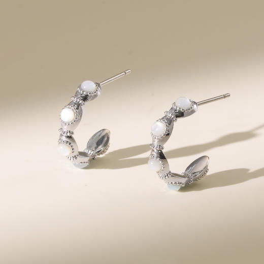 ARSIS｜流光系列 珠光漫舞耳圈 商品图6