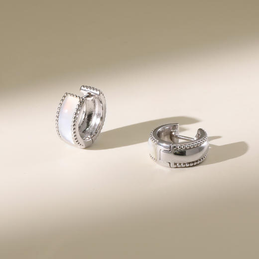 ARSIS｜流光系列 珠光星环耳扣 商品图4