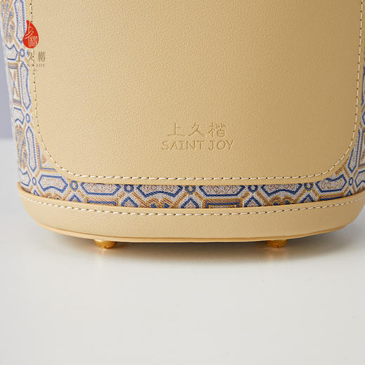 SAINTJOY/上久楷  宋锦拎包 四方定胜 BWS24A0101-E （不含礼盒包装） 商品图7